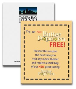 Promotional Sticky Notes: 2.5 inch x 3 inch Sticky Notes